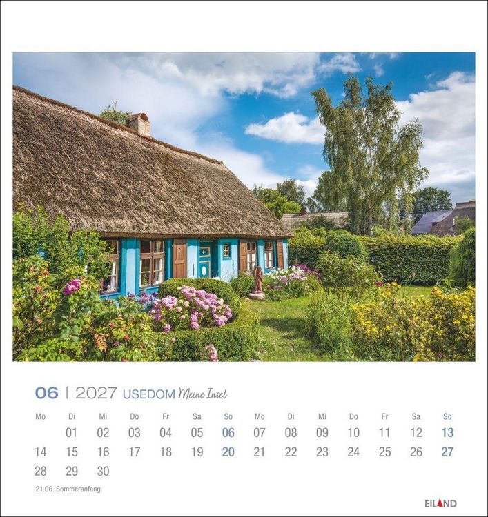 Produktbild: Usedom Postkartenkalender 2027 - Meine Insel