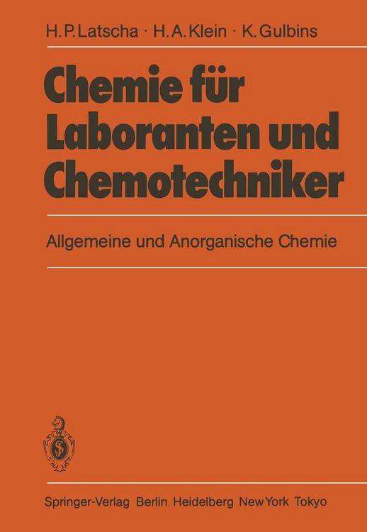 Produktbild: Chemie f&uuml;r Laboranten und Chemotechniker