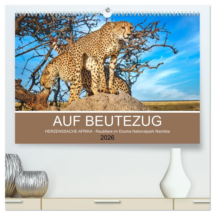 Produktbild: AUF BEUTEZUG (hochwertiger Premium Wandkalender 2026 DIN A2 quer), Kunstdruck in Hochglanz
