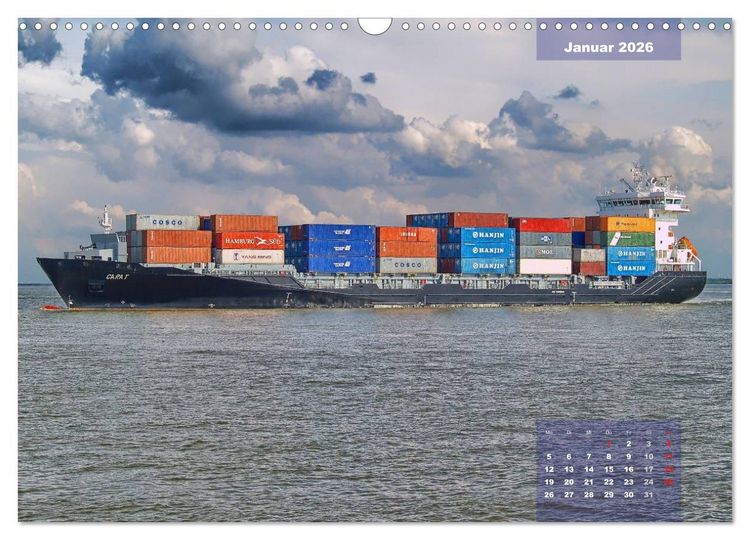 Produktbild: Faszination Seefahrt (Wandkalender 2026 DIN A3 quer), CALVENDO Monatskalender