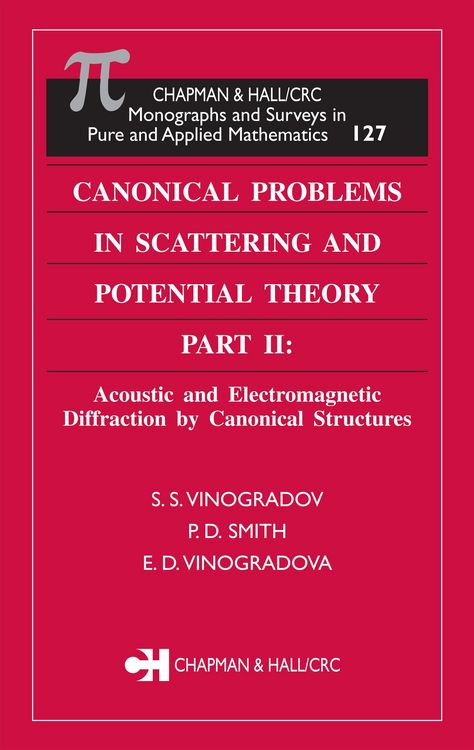 Produktbild: Canonical Problems in Scattering and Potential Theory Part II