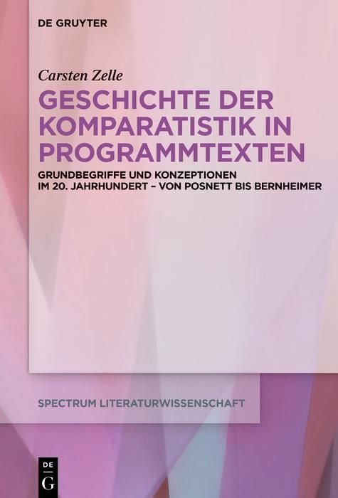 Produktbild: Geschichte der Komparatistik in Programmtexten