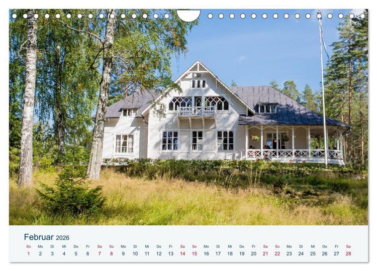 Produktbild: Finnland, Rund um Mikkeli (Wandkalender 2026 DIN A4 quer), CALVENDO Monatskalender