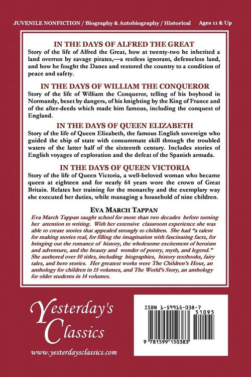 Produktbild: In the Days of Queen Victoria (Yesterday's Classics)