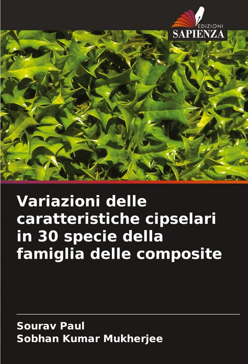 Produktbild: Variazioni delle caratteristiche cipselari in 30 specie della famiglia delle composite