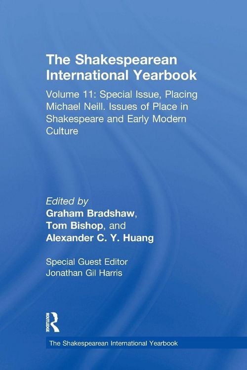 Produktbild: The Shakespearean International Yearbook