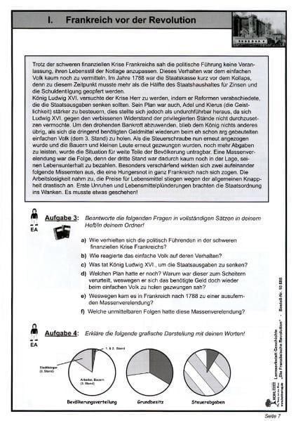 Produktbild: Lernwerkstatt Franz&ouml;sische Revolution