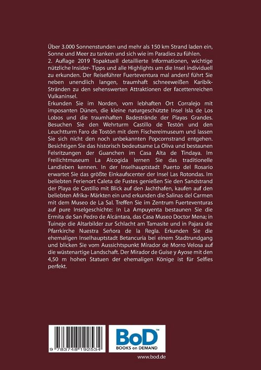 Produktbild: Fuerteventura... mal anders! Reiseführer 2019