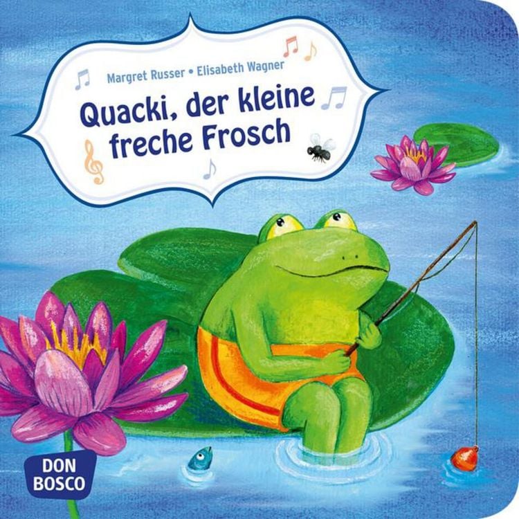 Produktbild: Quacki, der kleine freche Frosch. Mini-Bilderbuch