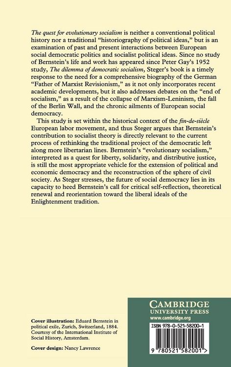 Produktbild: The Quest for Evolutionary Socialism