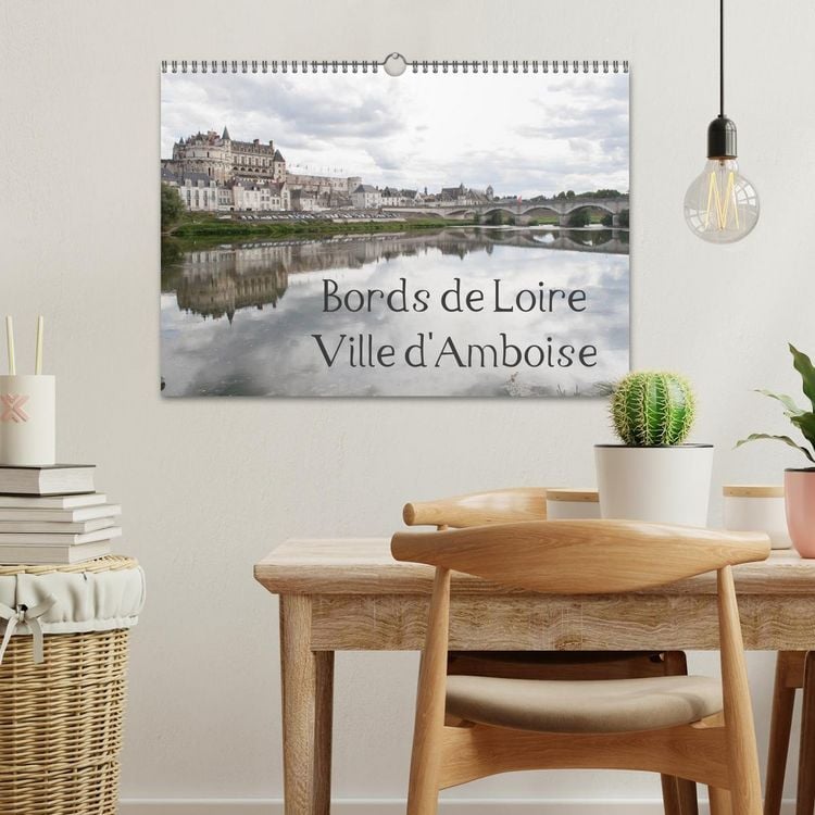 Produktbild: Bords de Loire Ville d'Amboise (Calendrier mural 2026 DIN A3 vertical), CALVENDO calendrier mensuel