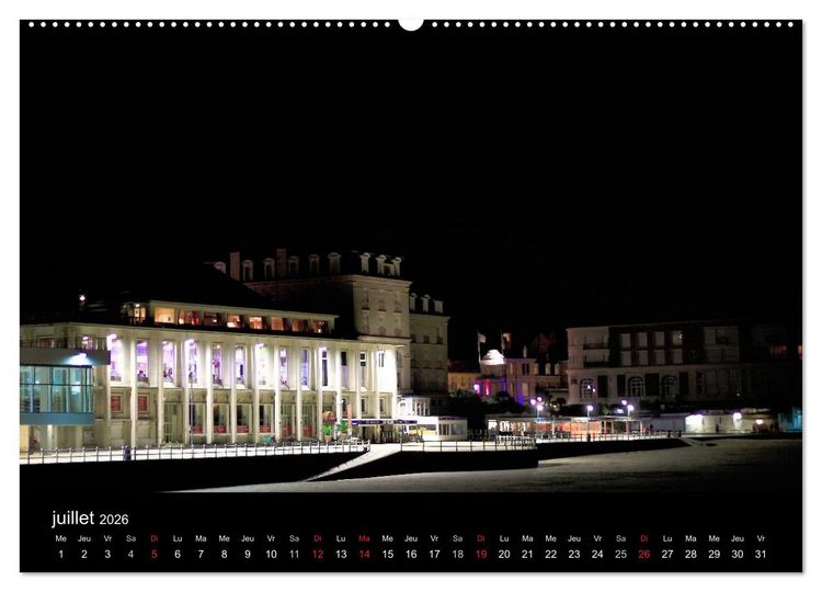 Produktbild: Dinard Perle de la C&ocirc;te d'&Eacute;meraude (Calendrier mural 2026 DIN A2 vertical) calendrier de bureau