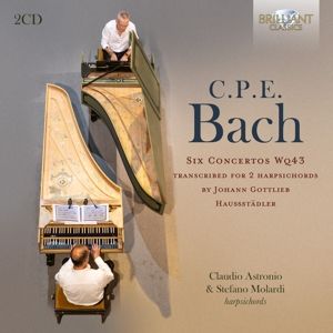 Produktbild: C.P.E Bach:Six Concertos Wq43