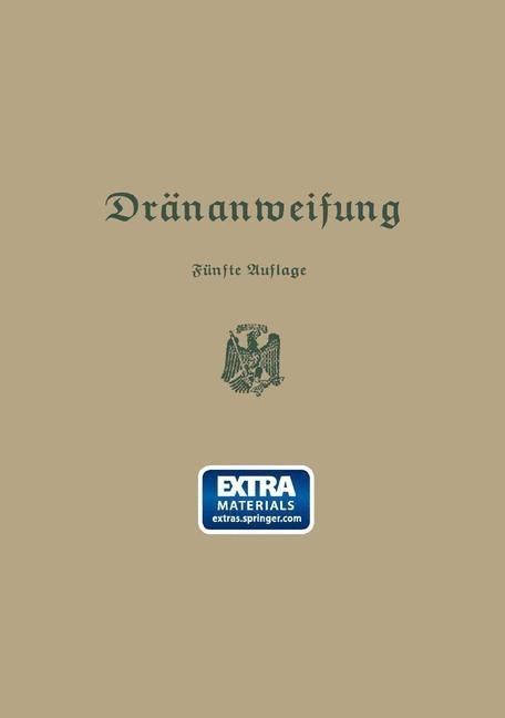 Produktbild: Anweisung f&uuml;r die Planung, Ausf&uuml;hrung und Unterhaltung von Dr&auml;nanlagen