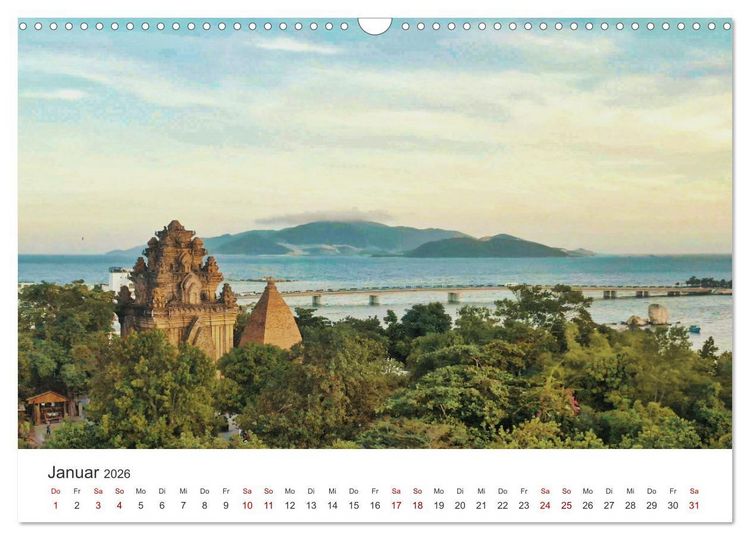 Produktbild: Vietnam - Das beeindruckende Land am Pazifik. (Wandkalender 2026 DIN A3 quer), CALVENDO Monatskalender