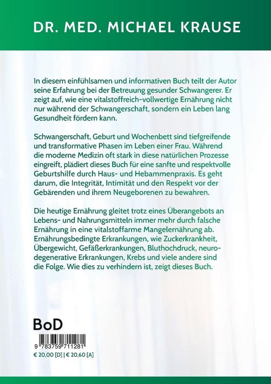 Produktbild: Der gesunde Weg ins Leben