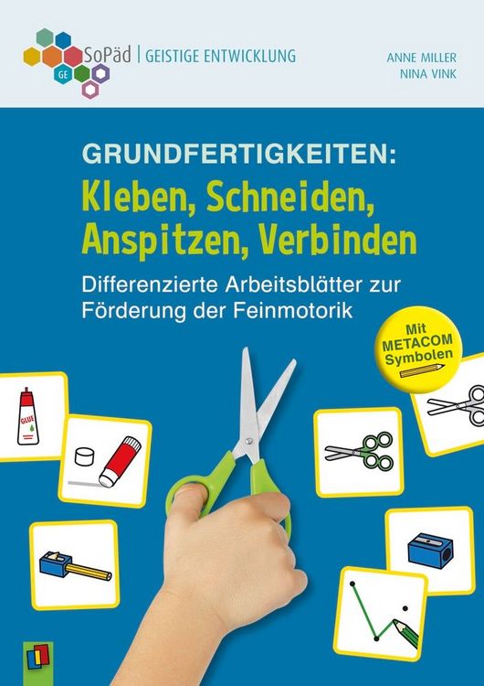 Produktbild: Grundfertigkeiten: Kleben, Schneiden, Anspitzen, Verbinden