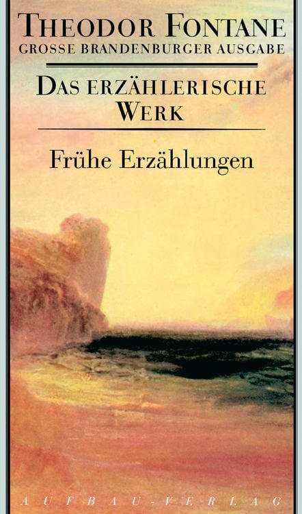 Bild vom Artikel Das erzählerische Werk 18. Frühe Erzählungen vom Autor Theodor Fontane