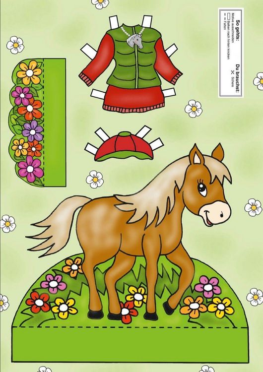Produktbild: Das Ausschneide-Bastelbuch Anziehpuppen