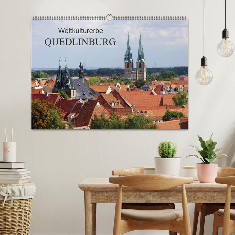 Produktbild: Weltkulturerbe Quedlinburg (Wandkalender 2026 DIN A2 quer), CALVENDO Monatskalender