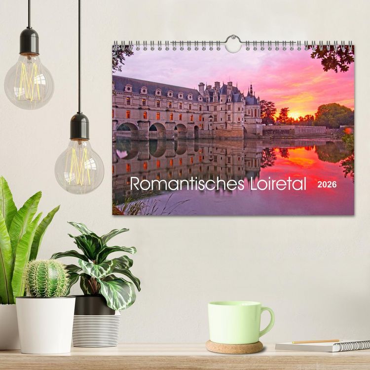 Produktbild: Romantisches Loiretal (Wandkalender 2026 DIN A4 quer), CALVENDO Monatskalender