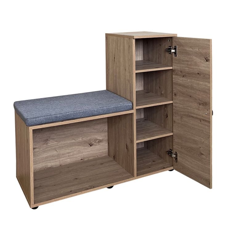 Produktbild: HTI-Living Schuhschrank mit Sitzbank Thekla Artisaneiche