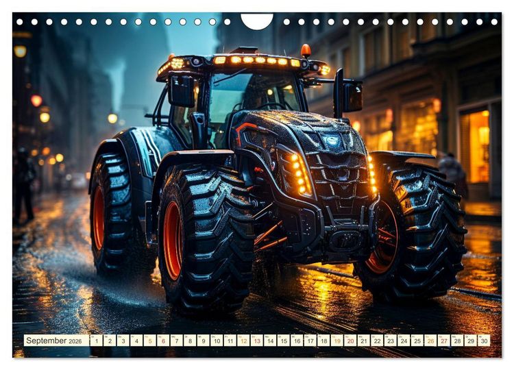 Produktbild: Traktor Fantasien (Wandkalender 2026 DIN A4 quer), CALVENDO Monatskalender
