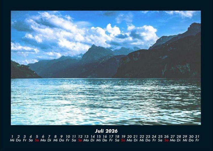 Produktbild: Bergige Welten 2026 Fotokalender DIN A4
