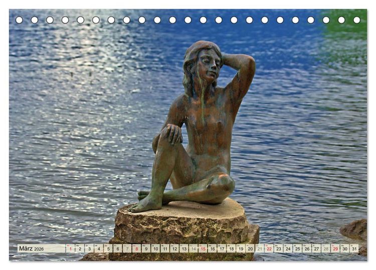 Produktbild: Kurort Bad Wiessee (Tischkalender 2026 DIN A5 quer), CALVENDO Monatskalender