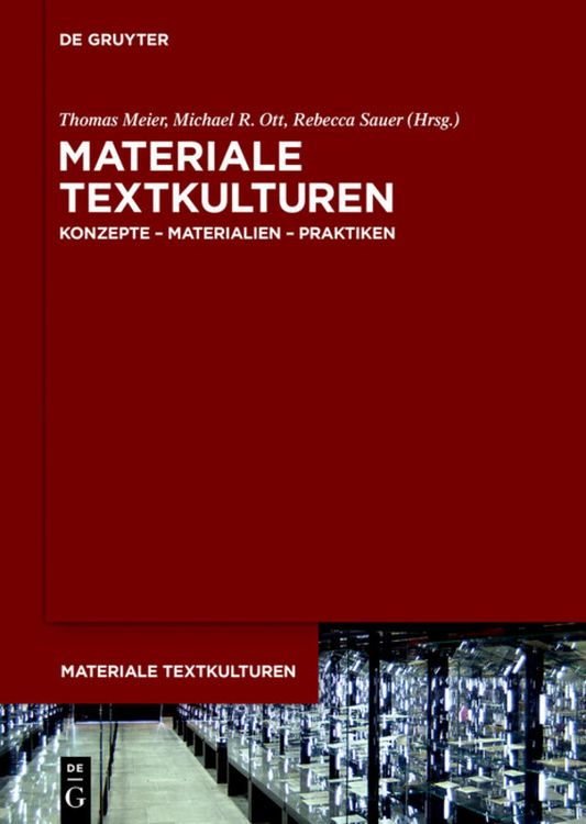 Produktbild: Materiale Textkulturen