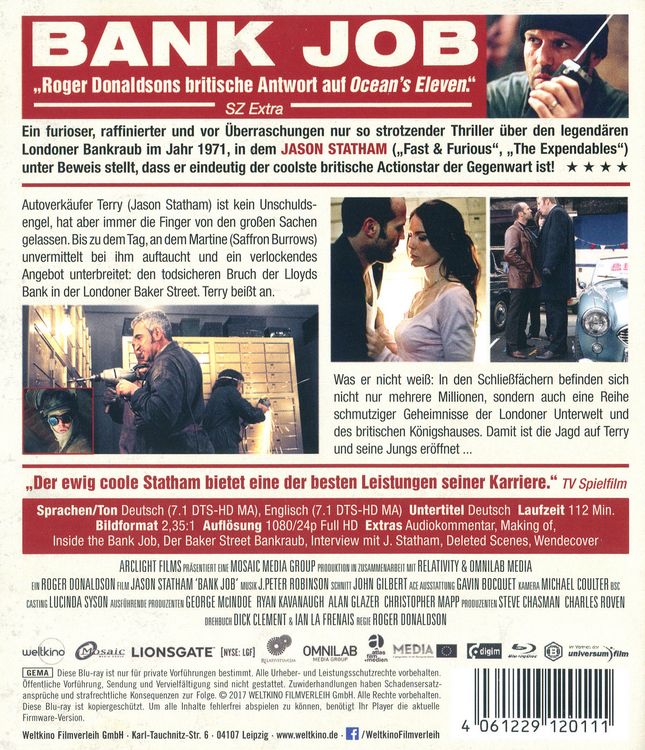 Produktbild: Bank Job