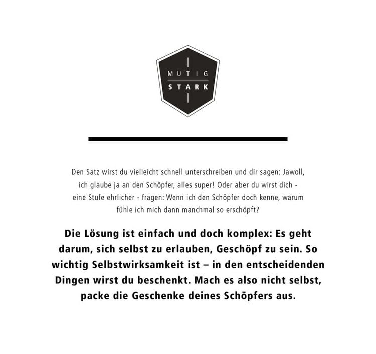 Produktbild: Mutig und stark - Kraftvolle Impulse f&uuml;r alle Wochen des Jahres