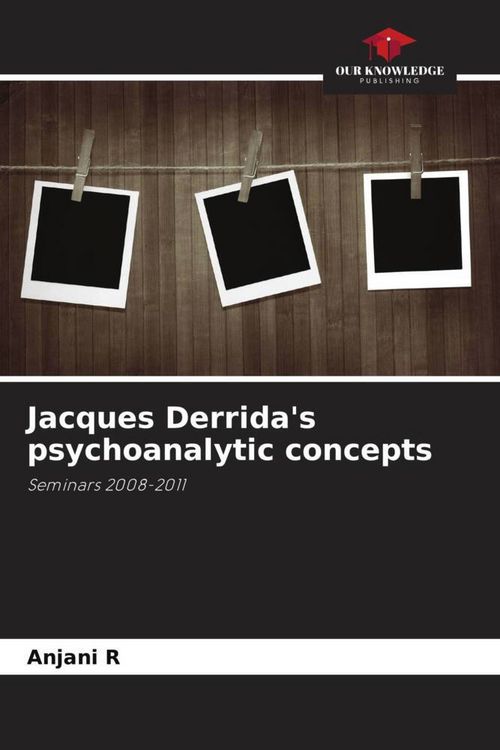 Produktbild: Jacques Derrida's psychoanalytic concepts