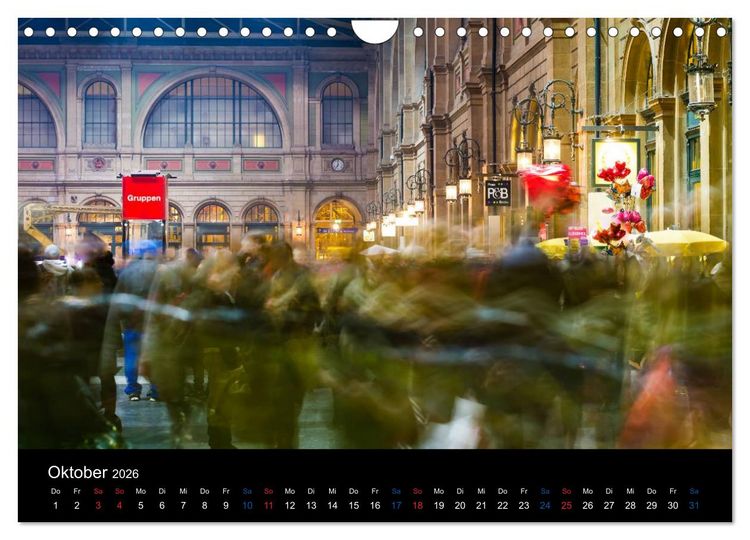 Produktbild: Z&Uuml;RICH - Little Big City (Wandkalender 2026 DIN A4 quer), CALVENDO Monatskalender