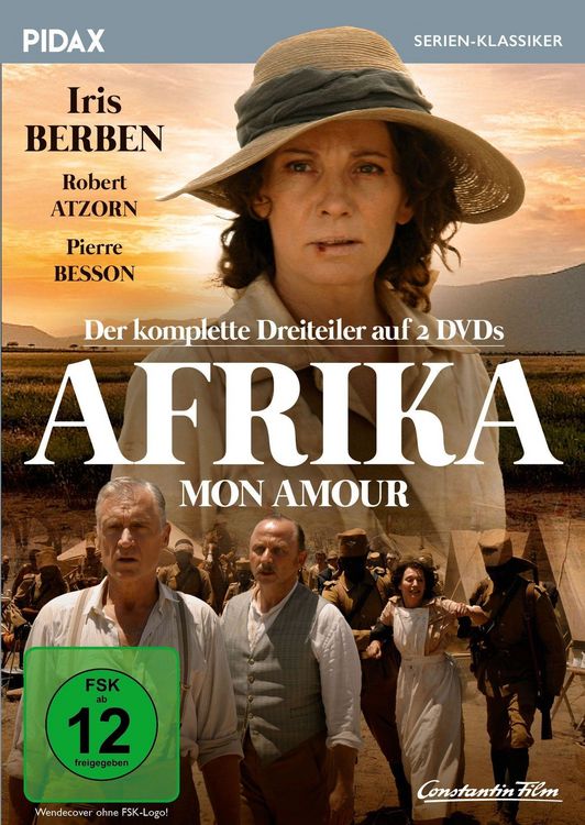 Produktbild: Afrika mon amour / Der komplette Dreiteiler mit absoluter Starbesetzung (Pidax Serien-Klassiker) [2 DVDs]