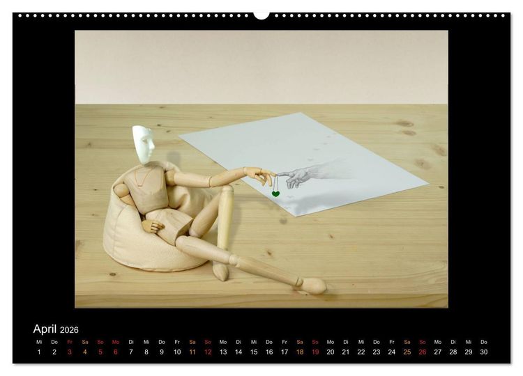 Produktbild: optische T&auml;uschungen 2026 (hochwertiger Premium Wandkalender 2026 DIN A2 quer), Kunstdruck in Hochglanz