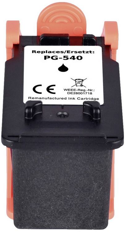 Produktbild: Renkforce Druckerpatrone ersetzt Canon PG-540 Kompatibel Schwarz RF-5706082
