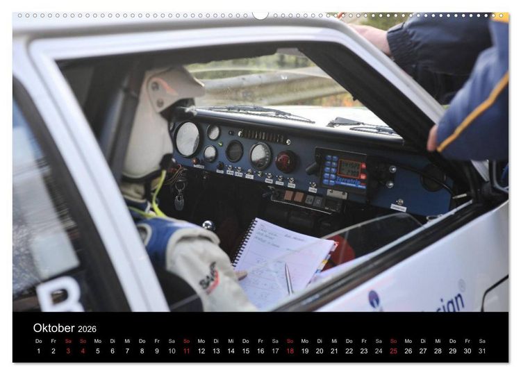 Produktbild: Asphalt und Schotter Rallye (hochwertiger Premium Wandkalender 2026 DIN A2 quer), Kunstdruck in Hochglanz