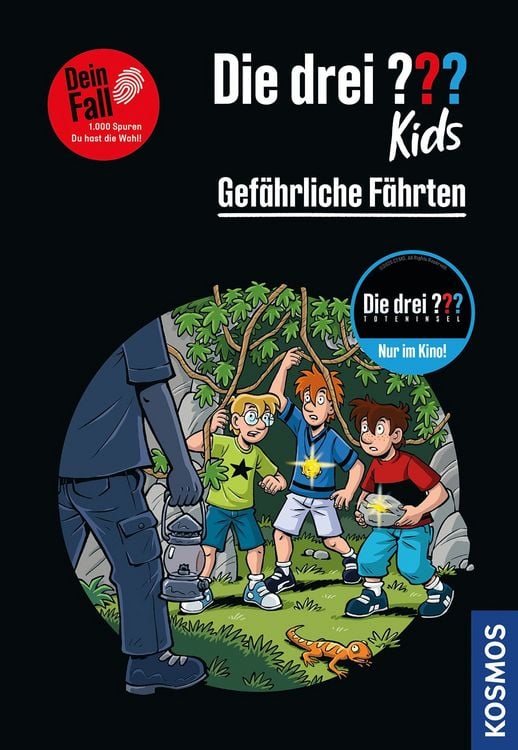 Produktbild: Die drei ??? Kids Dein Fall, Gef&auml;hrliche F&auml;hrten