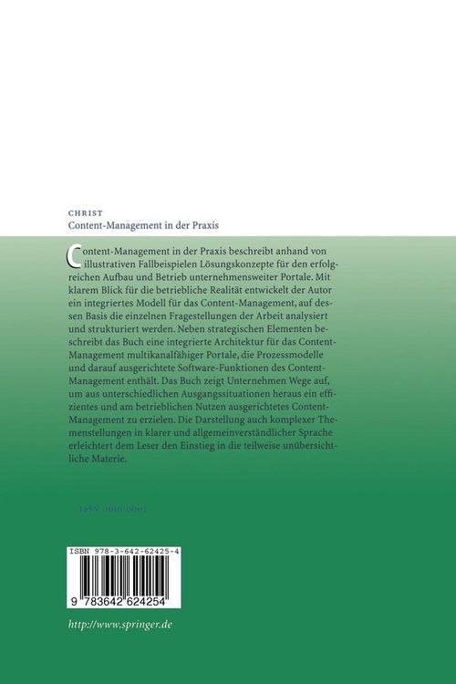 Produktbild: Content-Management in der Praxis