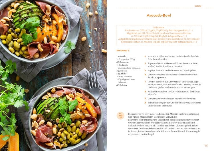 Produktbild: Der Keto-Kompass &ndash; Das Kochbuch