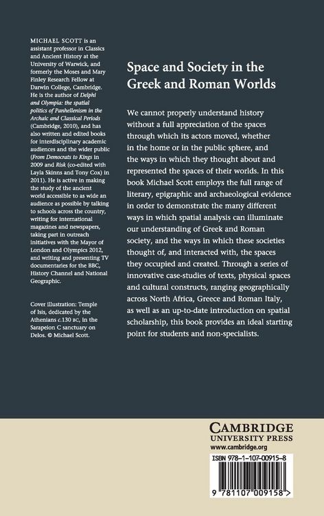 Produktbild: Space and Society in the Greek and Roman Worlds