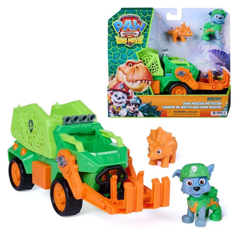 Produktbild: PAW Patrol: Der Dino Film, Rockys Dino-Rettungs-Recycler