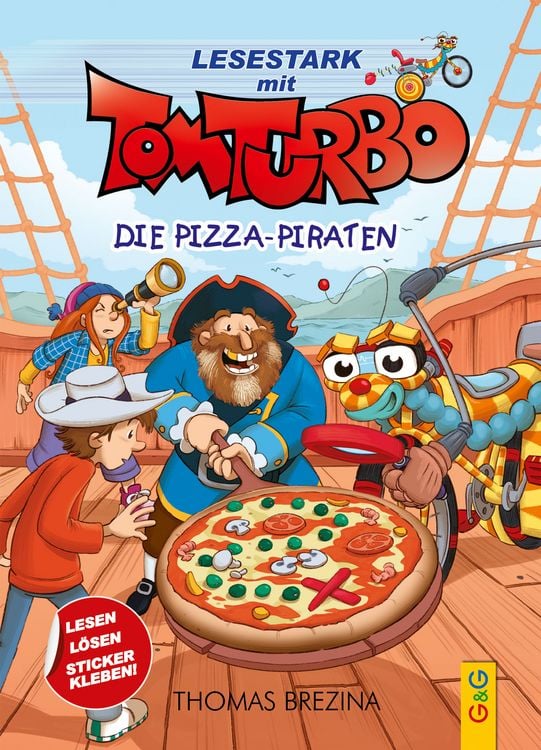 Produktbild: Tom Turbo – Lesestark – Die Pizza-Piraten