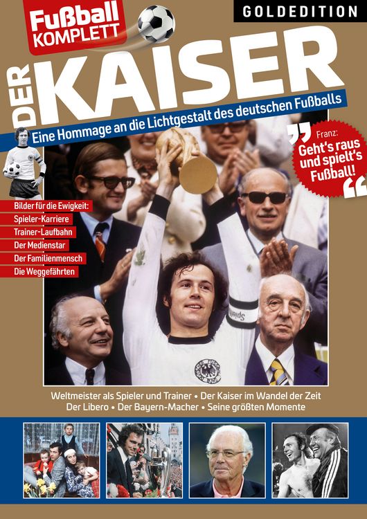 Produktbild: Franz Beckenbauer Goldedition