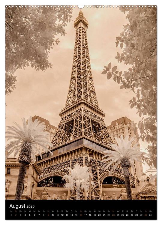 Produktbild: LAS VEGAS (hochwertiger Premium Wandkalender 2026 DIN A2 hoch), Kunstdruck in Hochglanz