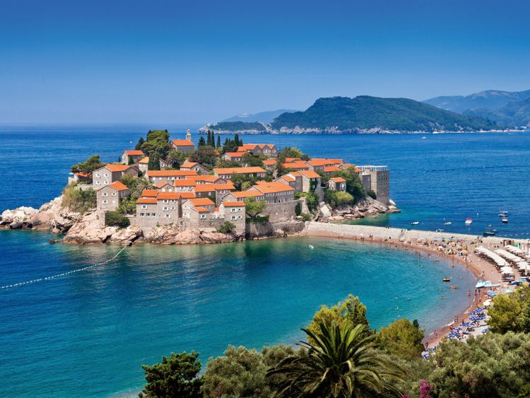 Produktbild: CALVENDO Puzzle Sveti Stefan 1000 Teile Lege-Gr&ouml;&szlig;e 64 x 48 cm Foto-Puzzle Bild von Stefan L. Beyer