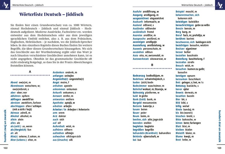 Produktbild: Jiddisch - Wort f&uuml;r Wort