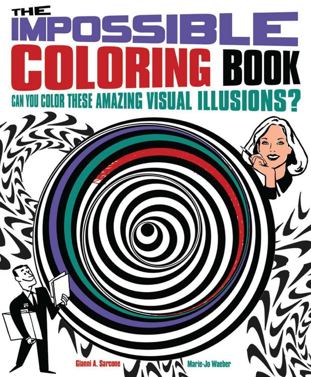 Produktbild: The Impossible Colouring Book
