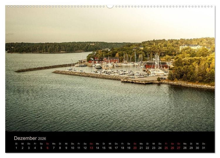 Produktbild: Schweden Sch&auml;rengarten (hochwertiger Premium Wandkalender 2026 DIN A2 quer), Kunstdruck in Hochglanz